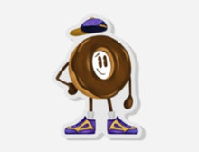 Load image into Gallery viewer, JoJo The Chocolate Donut Pin
