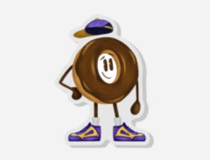 JoJo The Chocolate Donut Pin